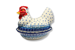 D43 Bunzlau Kip - Dekschaal 1832X Kip - dekschalen